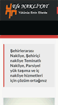 Mobile Screenshot of efenakliyat.com